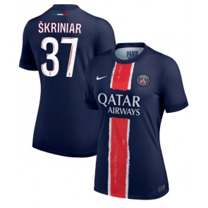 Paris Saint-Germain Milan Skriniar #37 Dámské Domácí Dres 2024-25 Krátký Rukáv